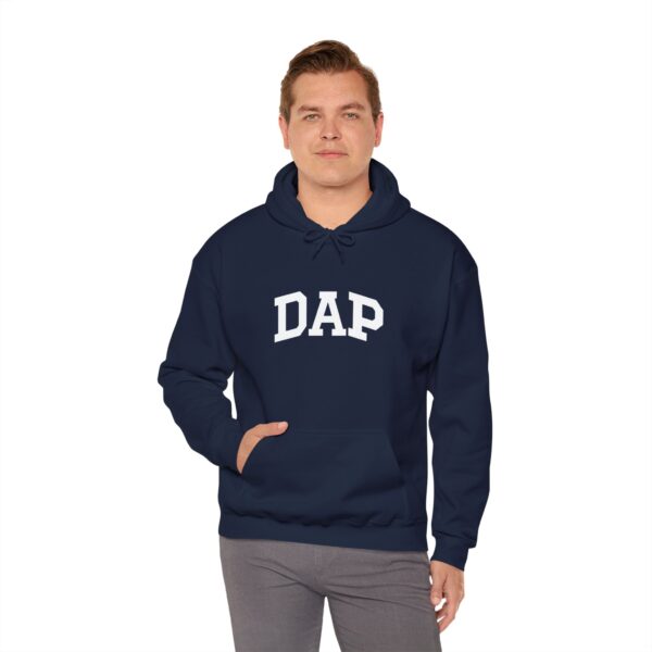 Show Your Dignity and Pride with This Premium 'DAP' Graphic Hoodie - Image 9