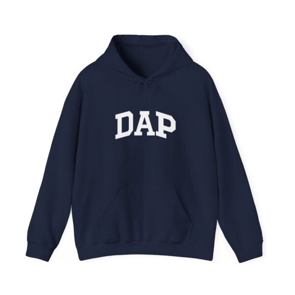 Show Your Dignity and Pride with This Premium 'DAP' Graphic Hoodie - Image 2